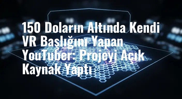 150 Doların Altında Kendi VR Başlığını Yapan YouTuber: Projeyi Açık Kaynak Yaptı