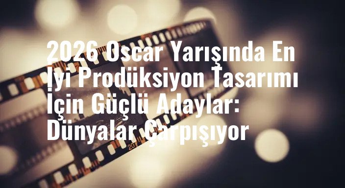2026 Oscar Yarışında En İyi Prodüksiyon Tasarımı İçin Güçlü Adaylar: Dünyalar Çarpışıyor