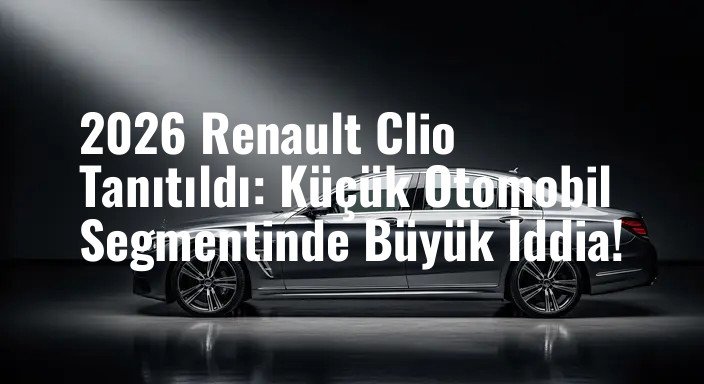 2026 Renault Clio Tanıtıldı: Küçük Otomobil Segmentinde Büyük İddia!