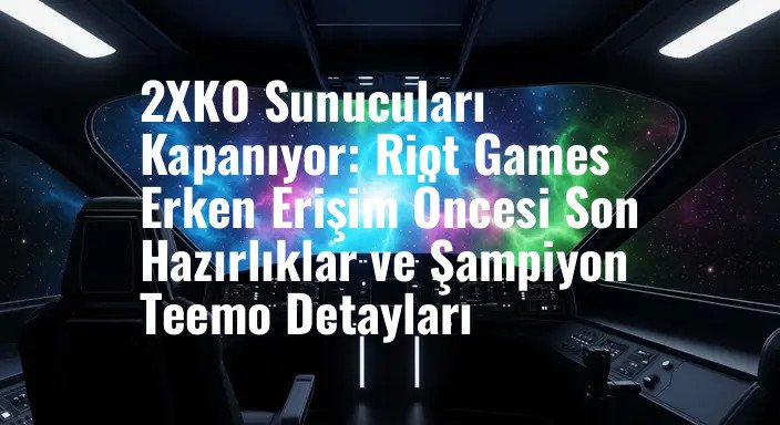 2XKO Sunucuları Kapanıyor: Riot Games Erken Erişim Öncesi Son Hazırlıklar ve Şampiyon Teemo Detayları