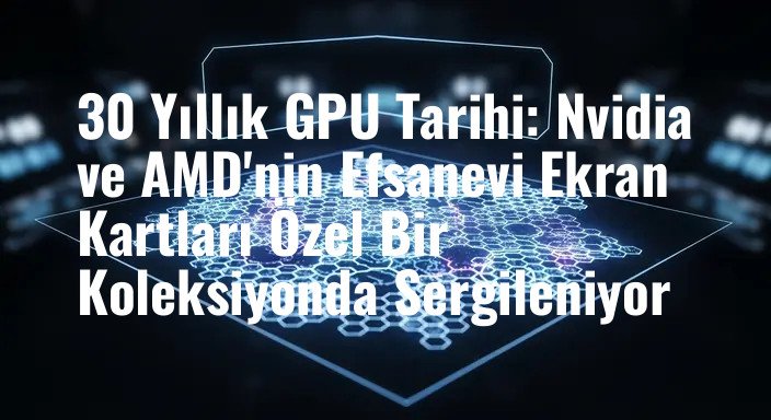 30 Yıllık GPU Tarihi: Nvidia ve AMD'nin Efsanevi Ekran Kartları Özel Bir Koleksiyonda Sergileniyor