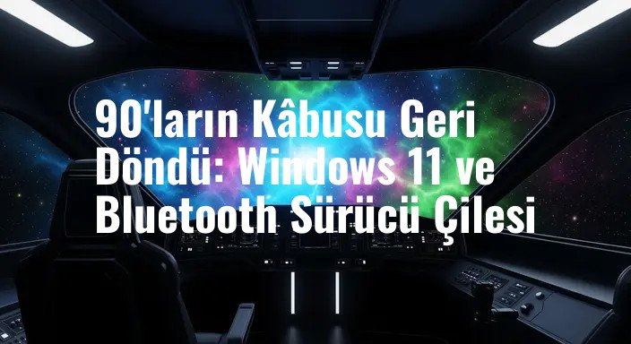 90'ların Kâbusu Geri Döndü: Windows 11 ve Bluetooth Sürücü Çilesi