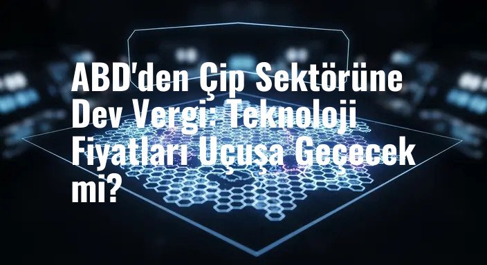 ABD'den Çip Sektörüne Dev Vergi: Teknoloji Fiyatları Uçuşa Geçecek mi?