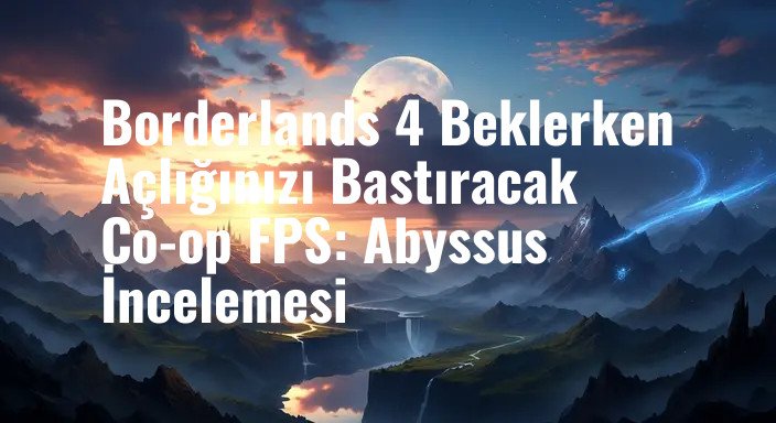 Borderlands 4 Beklerken Açlığınızı Bastıracak Co-op FPS: Abyssus İncelemesi