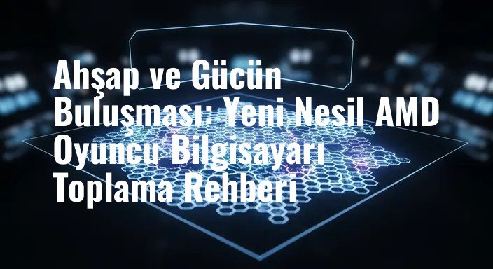 Ahşap ve Gücün Buluşması: Yeni Nesil AMD Oyuncu Bilgisayarı Toplama Rehberi
