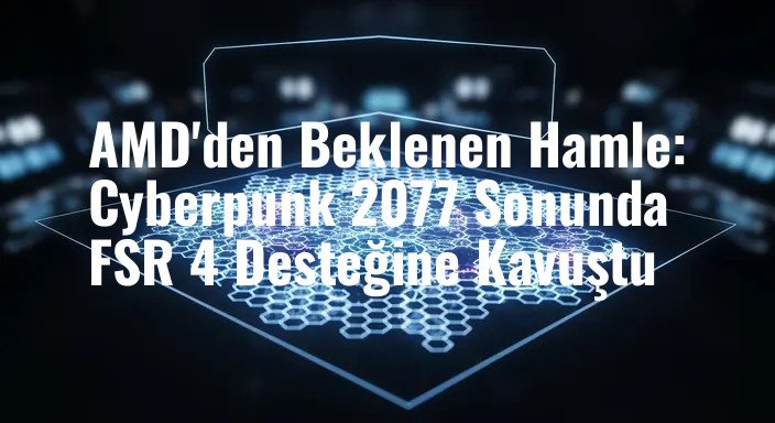 AMD'den Beklenen Hamle: Cyberpunk 2077 Sonunda FSR 4 Desteğine Kavuştu
