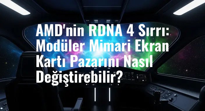 AMD'nin RDNA 4 Sırrı: Modüler Mimari Ekran Kartı Pazarını Nasıl Değiştirebilir?