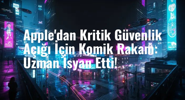 Apple'dan Kritik Güvenlik Açığı İçin Komik Rakam: Uzman İsyan Etti!