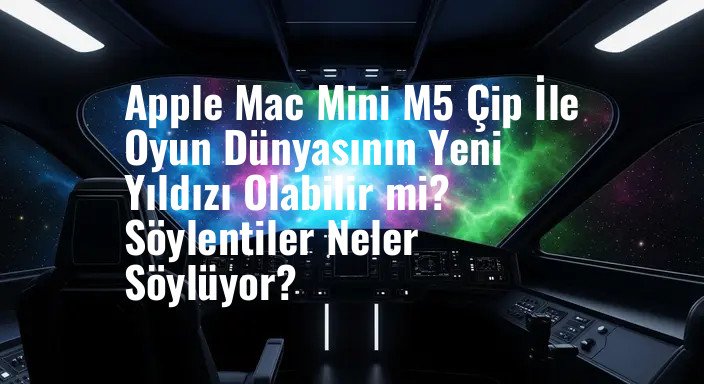 Apple Mac Mini M5 Çip İle Oyun Dünyasının Yeni Yıldızı Olabilir mi? Söylentiler Neler Söylüyor?