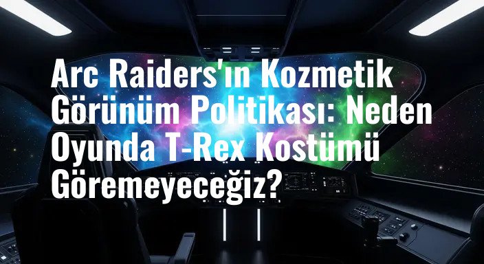 Arc Raiders'ın Kozmetik Görünüm Politikası: Neden Oyunda T-Rex Kostümü Göremeyeceğiz?
