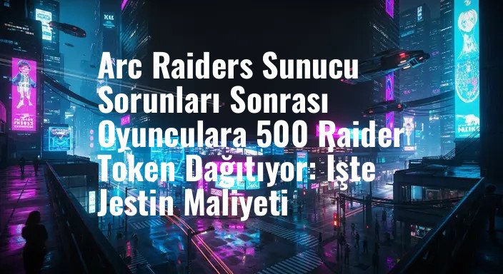 Arc Raiders Sunucu Sorunları Sonrası Oyunculara 500 Raider Token Dağıtıyor: İşte Jestin Maliyeti