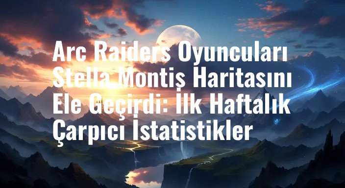 Arc Raiders Oyuncuları Stella Montis Haritasını Ele Geçirdi: İlk Haftalık Çarpıcı İstatistikler