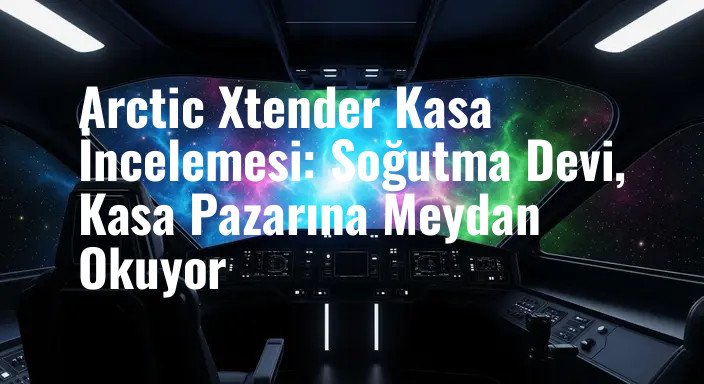 Arctic Xtender Kasa İncelemesi: Soğutma Devi, Kasa Pazarına Meydan Okuyor