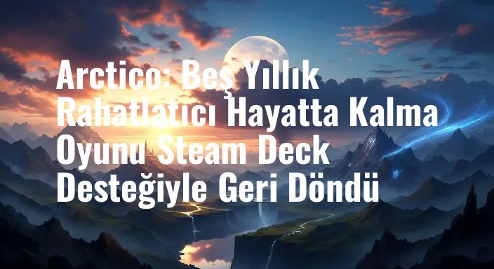Arctico: Beş Yıllık Rahatlatıcı Hayatta Kalma Oyunu Steam Deck Desteğiyle Geri Döndü