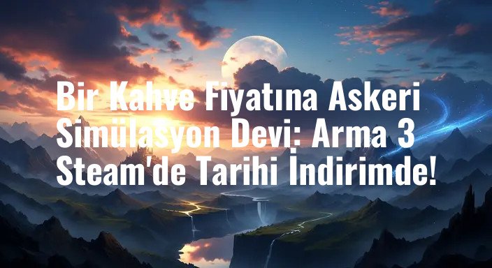 Bir Kahve Fiyatına Askeri Simülasyon Devi: Arma 3 Steam'de Tarihi İndirimde!