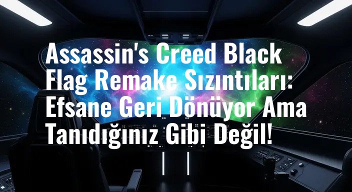 Assassin's Creed Black Flag Remake Sızıntıları: Efsane Geri Dönüyor Ama Tanıdığınız Gibi Değil!