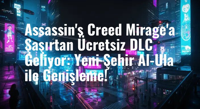 Assassin's Creed Mirage'a Şaşırtan Ücretsiz DLC Geliyor: Yeni Şehir Al-Ula ile Genişleme!