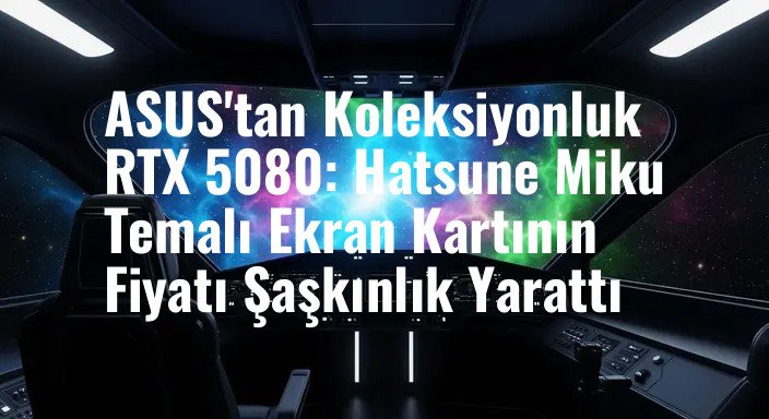 ASUS'tan Koleksiyonluk RTX 5080: Hatsune Miku Temalı Ekran Kartının Fiyatı Şaşkınlık Yarattı