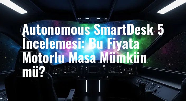Autonomous SmartDesk 5 İncelemesi: Bu Fiyata Motorlu Masa Mümkün mü?