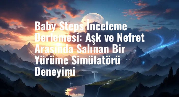 Baby Steps İnceleme Derlemesi: Aşk ve Nefret Arasında Salınan Bir Yürüme Simülatörü Deneyimi