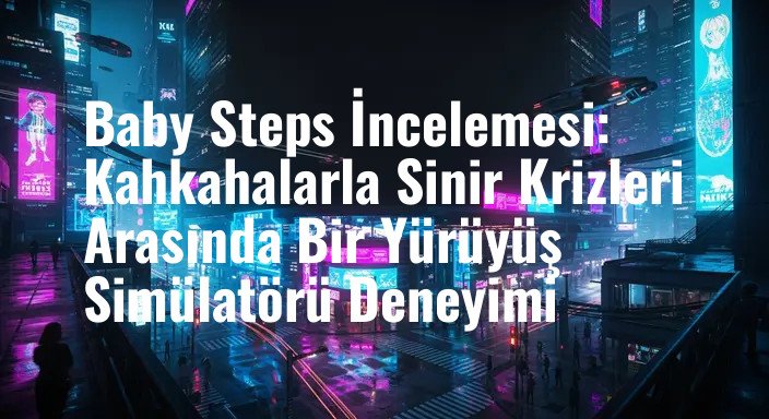 Baby Steps İncelemesi: Kahkahalarla Sinir Krizleri Arasında Bir Yürüyüş Simülatörü Deneyimi