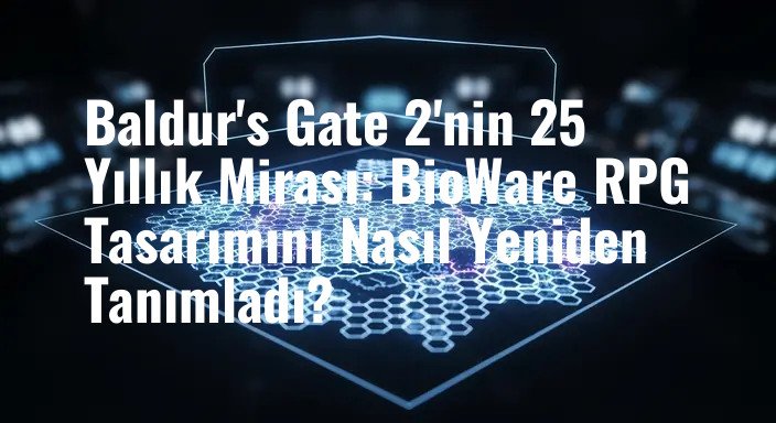 Baldur's Gate 2'nin 25 Yıllık Mirası: BioWare RPG Tasarımını Nasıl Yeniden Tanımladı?