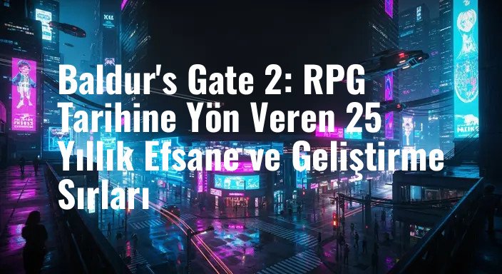 Baldur's Gate 2: RPG Tarihine Yön Veren 25 Yıllık Efsane ve Geliştirme Sırları