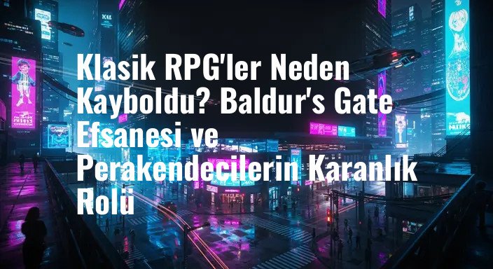 Klasik RPG'ler Neden Kayboldu? Baldur's Gate Efsanesi ve Perakendecilerin Karanlık Rolü