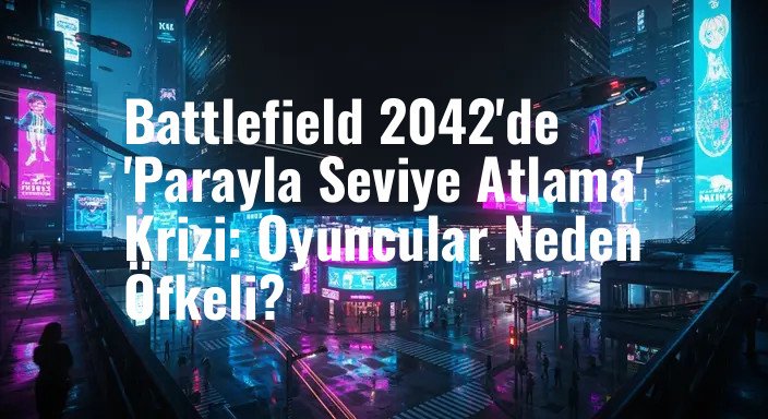 Battlefield 2042'de 'Parayla Seviye Atlama' Krizi: Oyuncular Neden Öfkeli?