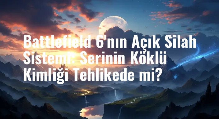 Battlefield 6'nın Açık Silah Sistemi: Serinin Köklü Kimliği Tehlikede mi?