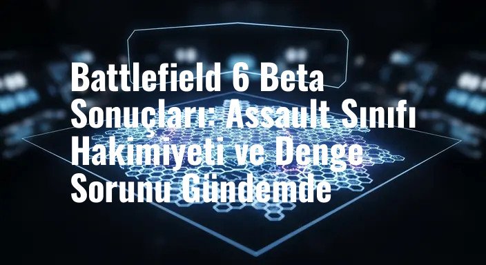Battlefield 6 Beta Sonuçları: Assault Sınıfı Hakimiyeti ve Denge Sorunu Gündemde