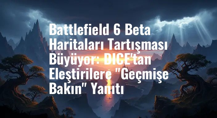 Battlefield 6 Beta Haritaları Tartışması Büyüyor: DICE'tan Eleştirilere "Geçmişe Bakın" Yanıtı