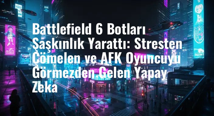 Battlefield 6 Botları Şaşkınlık Yarattı: Stresten Çömelen ve AFK Oyuncuyu Görmezden Gelen Yapay Zeka