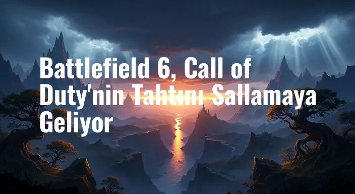 Battlefield 6, Call of Duty'nin Tahtını Sallamaya Geliyor