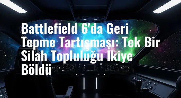 Battlefield 6'da Geri Tepme Tartışması: Tek Bir Silah Topluluğu İkiye Böldü