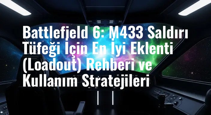 Battlefield 6: M433 Saldırı Tüfeği İçin En İyi Eklenti (Loadout) Rehberi ve Kullanım Stratejileri