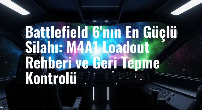 Battlefield 6'nın En Güçlü Silahı: M4A1 Loadout Rehberi ve Geri Tepme Kontrolü
