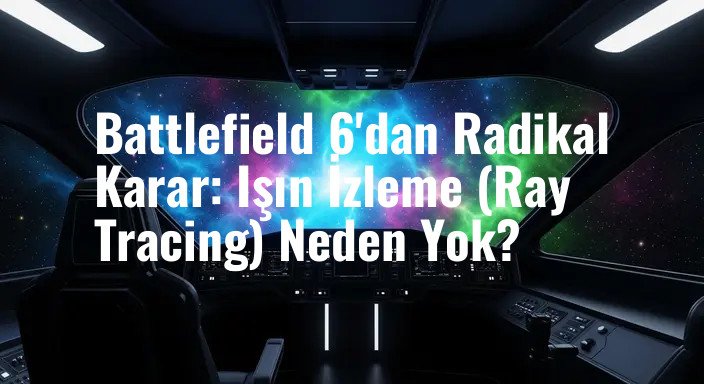 Battlefield 6'dan Radikal Karar: Işın İzleme (Ray Tracing) Neden Yok?