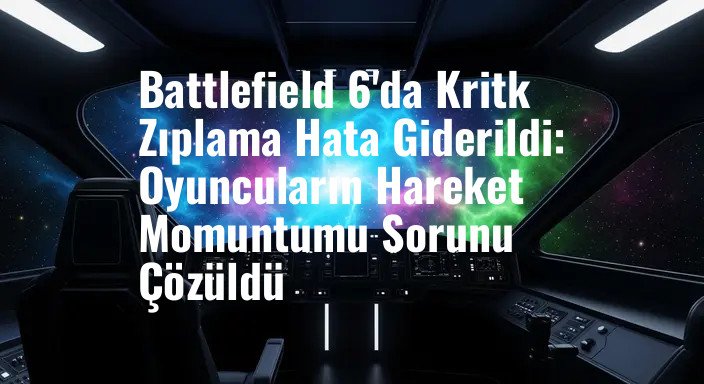 Battlefield 6'da Kritk Zıplama Hata Giderildi: Oyuncuların Hareket Momuntumu Sorunu Çözüldü