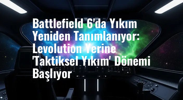 Battlefield 6'da Yıkım Yeniden Tanımlanıyor: Levolution Yerine 'Taktiksel Yıkım' Dönemi Başlıyor