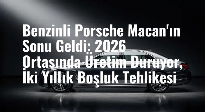 Benzinli Porsche Macan'ın Sonu Geldi: 2026 Ortasında Üretim Duruyor, İki Yıllık Boşluk Tehlikesi