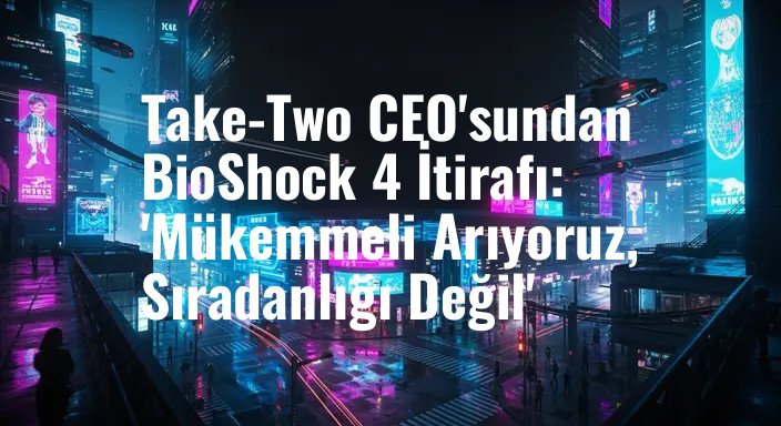 Take-Two CEO'sundan BioShock 4 İtirafı: 'Mükemmeli Arıyoruz, Sıradanlığı Değil'