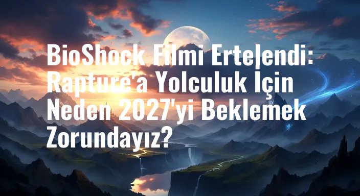 BioShock Filmi Ertelendi: Rapture'a Yolculuk İçin Neden 2027'yi Beklemek Zorundayız?