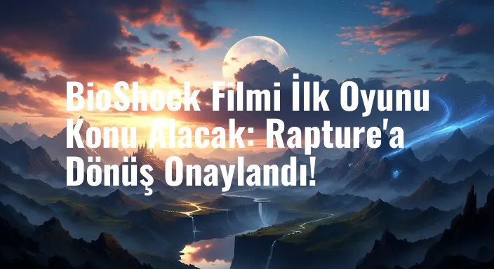 BioShock Filmi İlk Oyunu Konu Alacak: Rapture'a Dönüş Onaylandı!