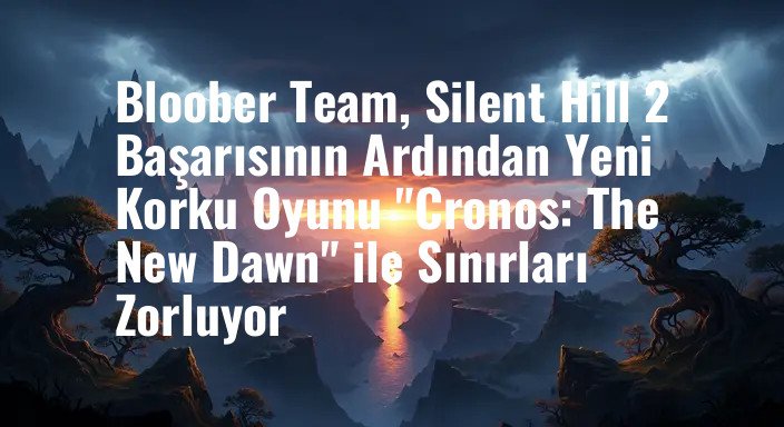 Bloober Team, Silent Hill 2 Başarısının Ardından Yeni Korku Oyunu "Cronos: The New Dawn" ile Sınırları Zorluyor