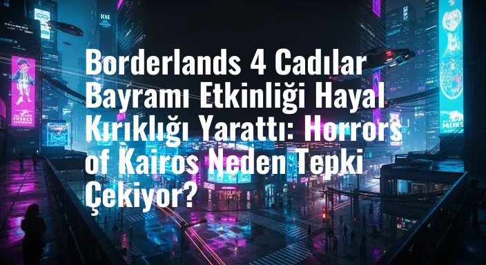 Borderlands 4 Cadılar Bayramı Etkinliği Hayal Kırıklığı Yarattı: Horrors of Kairos Neden Tepki Çekiyor?