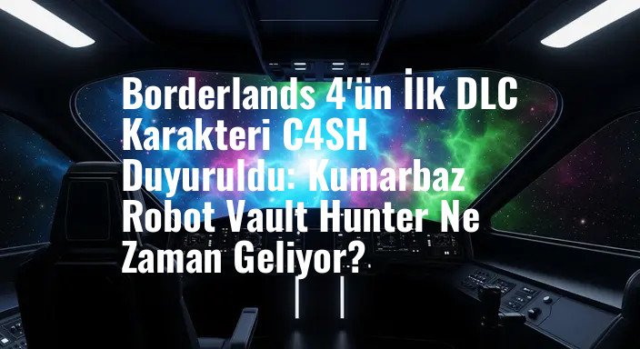 Borderlands 4'ün İlk DLC Karakteri C4SH Duyuruldu: Kumarbaz Robot Vault Hunter Ne Zaman Geliyor?