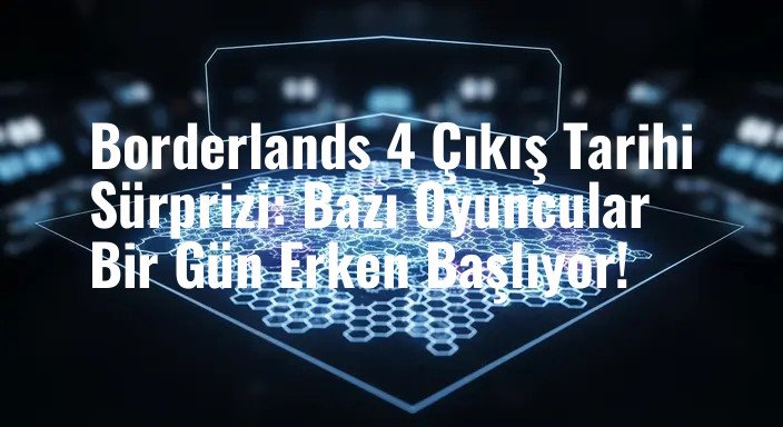 Borderlands 4 Çıkış Tarihi Sürprizi: Bazı Oyuncular Bir Gün Erken Başlıyor!