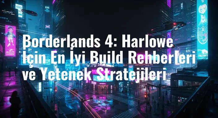 Borderlands 4: Harlowe İçin En İyi Build Rehberleri ve Yetenek Stratejileri