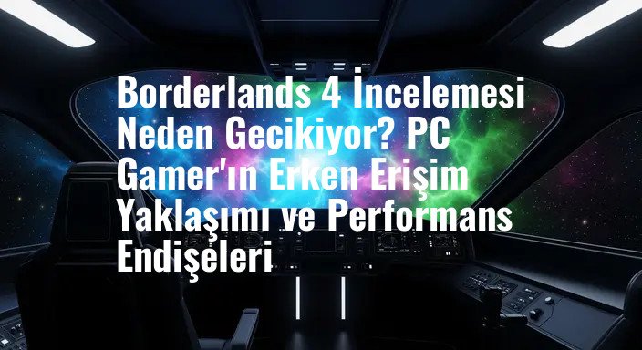 Borderlands 4 İncelemesi Neden Gecikiyor? PC Gamer'ın Erken Erişim Yaklaşımı ve Performans Endişeleri